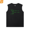 Cotton Tshirt Geek Programmer Mens Sleeveless T Shirts