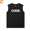 Programmer T-Shirts Geek Cotton Sleeveless Printed T Shirts Mens