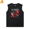 Deadpool T-Shirts Marvel Mens Sleeveless Sports T Shirts