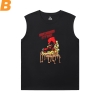 Deadpool Kolsuz T Shirt Erkekler Spor Salonu Marvel Tees için