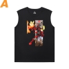 Deadpool Mens Designer Sleeveless T Shirts Marvel T-Shirts