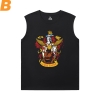 Harry Potter T-Shirts Bumbac Negru SleeveLess T Shirt