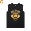 Harry Potter T-Shirt Quality Black Sleeveless T Shirt Mens