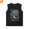 Mascate Rider Negru Sleeveless T Shirt Vintage Anime T-Shirt