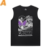 Masked Rider Tees Anime Đen Sleeveless Shirt Men