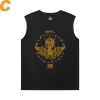 Masked Rider T-Shirt Vintage Anime Men'S Sleeveless T Shirts Cotton