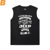 T Shirt full sleeveless auto da corsa XXL Jeep Tees