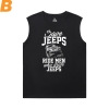 Áo thun xe hơi cá nhân hóa Jeep Boys Sleeveless T Shirts