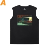 Batman Joker Sleeveless Round Neck T Shirt Superhero Tee