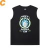 Rick and Morty Black Sleeveless Shirt Men Personalised Tee