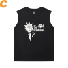 Rick y Morty Baloncesto camiseta sin mangas camiseta de algodón camiseta