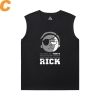 Rick and Morty Tee Shirt Cotton Men'S Sleeveless T Shirts For Gym