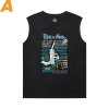 Rick and Morty Mens Graphic Sleeveless Shirts Cool T-Shirts