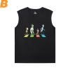 Rick and Morty Tee Quality Mens Designer Sleeveless T Shirts