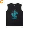 Rick and Morty Sleeveless T Shirt Mens Gym Personalised Tee Shirt