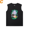 Rick and Morty Round Neck Sleeveless T Shirt Hot Topic Tee Shirt