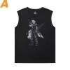 Final Fantasy Shirt Cotton Men'S Sleeveless Muscle T Shirts