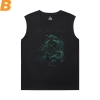 Cthulhu Mythos Custom Sleeveless Shirts Cool Necronomicon Tees