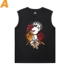 Vintage Anime Shirts One Punch Man Printed Sleeveless T Shirts For Mens