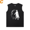 One Punch Man Shirt Anime Black Sleeveless T Shirt