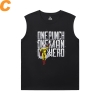 Hot Topic Anime Tricouri One Punch Man Negru Sleeveless Shirt Men