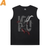 One Punch Man Sleeveless T Shirt Negru japonez Anime T-Shirts