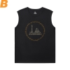 Cotton Shirts The Lord of the Rings Boys Sleeveless T Shirts