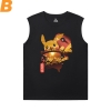 Pokemon Mens Camiseta sem mangas camisetas legais