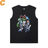 Marvel Shirts Justice League Batman Thanh niên Sleeveless T Shirts