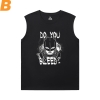 Justice League Batman Black Sleeveless T Shirt Superhero T-Shirt