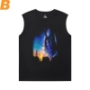 Physics and Astronomy Men'S Sleeveless T Shirts For Gym Geek Cotton T-Shirts