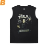 Geek Vật lý và Thiên văn học Mens Oversized Sleeveless T Shirt Hot Topic Tee