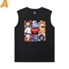 Pamuk Annoying Dog Skull Tshirt Undertale Sleevless Tshirt Erkekler için