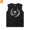 Undertale Boys Sleeveless T Shirts Quality Annoying Dog Skull T-Shirts