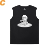 Undertale Boys Sleeveless T Shirts Quality Annoying Dog Skull T-Shirts