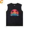 Calidad Volkswagen Beetle Camisas Coche Camiseta Sin Manga Hombres