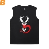 Venom Sleeveless T Shirts Men'S For Gym Marvel T-Shirts