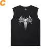 เสื้อยืด Venom มาร์เวลบุรุษเสื้อยืดแขนกุดขนาดใหญ่