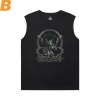 World of Warcraft T Shirts sans manches Homme pour Gym Blizzard Tees