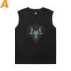 World Warcraft Tee Blizzard Cheap Mens Camisetas sem Mangas