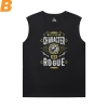 Thế giới Warcraft Tee Shirt Blizzard in Sleeveless T Shirts Đối với Mens