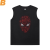 Marvel Spiderman Tee Shirt Spider-Man: Homecoming Sleeveless Trykt T Shirts Herre