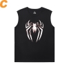 Spiderman T-Shirts Marvel Spider-Man:Homecoming Men'S Sleeveless Muscle T Shirts