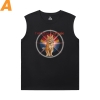 Marvel Captain Marvel Tee Shirt The Avengers Black Sleeveless Tshirt