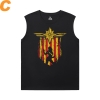 Marvel Captain Marvel T Shirt Nếu không có tay áo The Avengers Tee Shirt