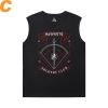 Hawkeye T-Shirts Marvel The Avengers Mens T Shirt Without Sleeves