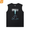 Godzilla Tees Quality XXXL Sleeveless T Shirts