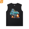 Carro Xxl Camisetas sem Mangas Cool motor de carro Tee Shirt