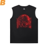 Attack on Titan Men'S Sleeveless Muscle T Shirts Vintage Anime T-Shirt