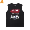 Attack on Titan Tee Vintage Anime Printed Sleeveless T Shirts For Mens